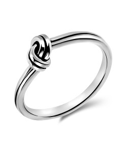 Knotted Silver Ring NSR-810